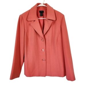 NWT RQT Coral Fitted Jacket Size 16